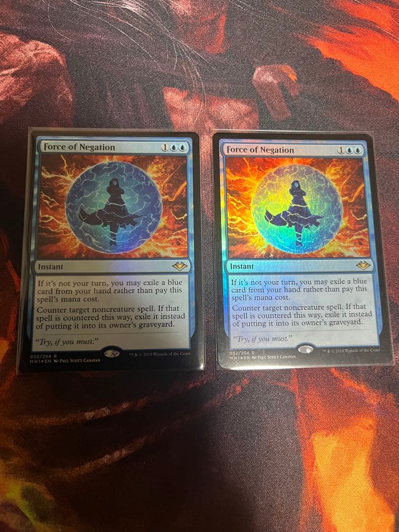 否定の力　foil 2枚セット