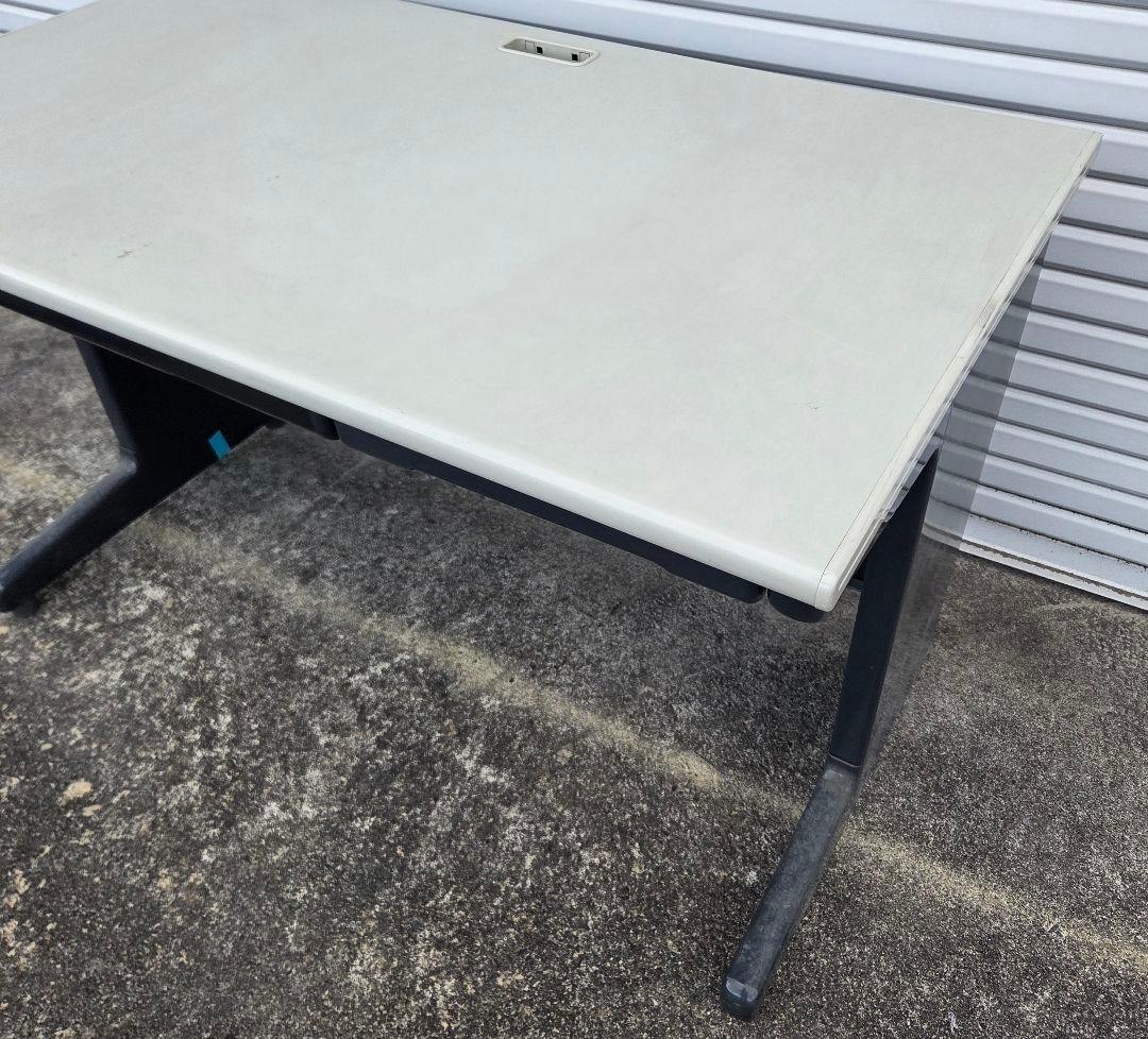 オフィスデスク グレー 標準サイズ