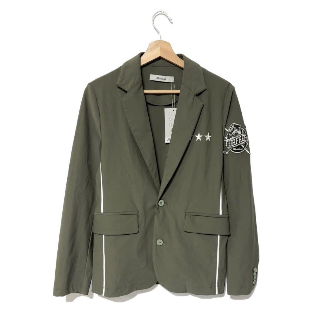 ラッセルノ ゴルフ ターフリーズ クラシック フィット ジャケット カーキ L