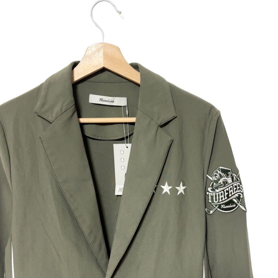 ラッセルノ ゴルフ ターフリーズ クラシック フィット ジャケット カーキ L