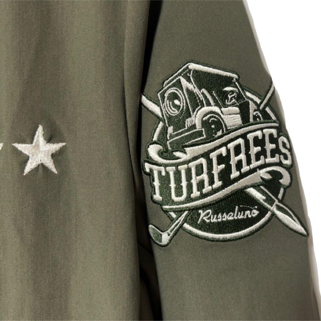 ラッセルノ ゴルフ ターフリーズ クラシック フィット ジャケット カーキ L