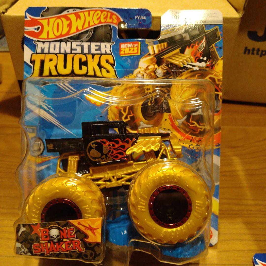 ホットウィール モンスタートラック ゴールド4種セット 希少!!
