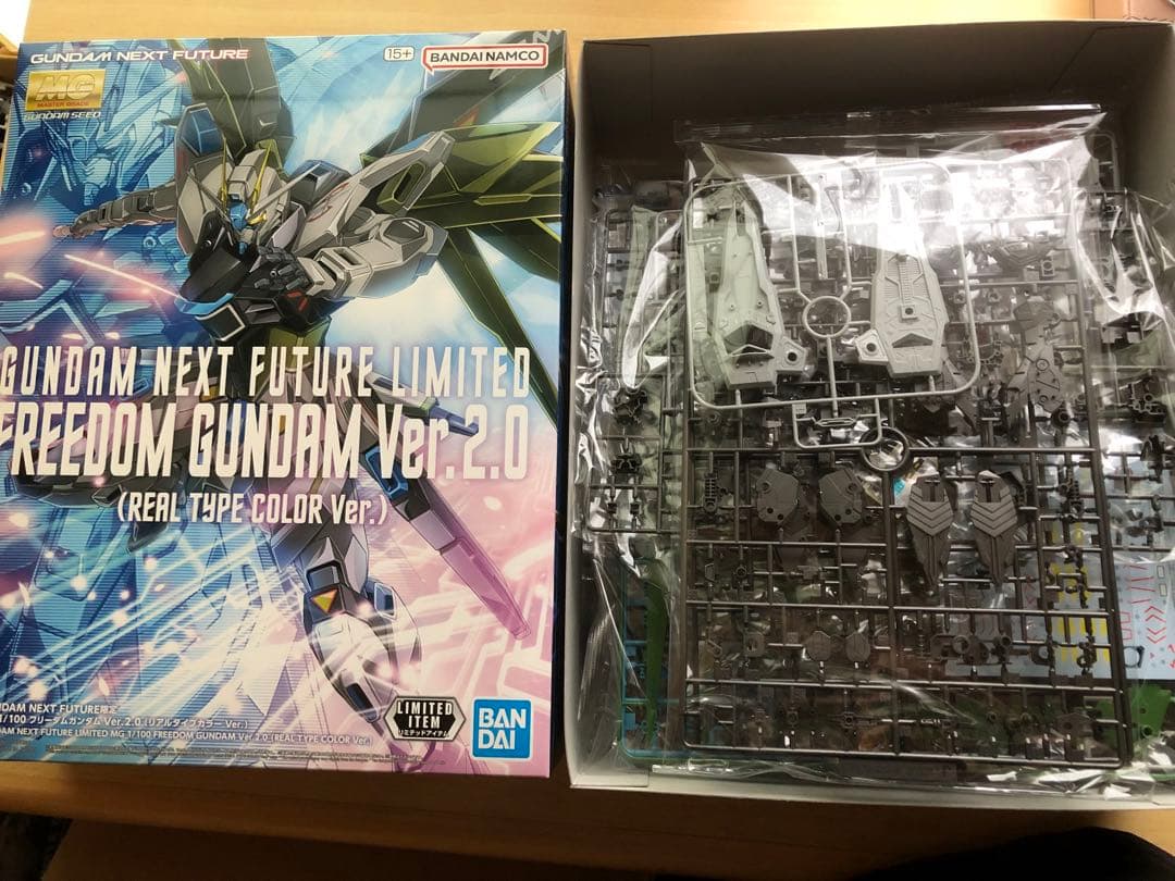 c*n様 限定品　リアルタイプカラー　MG フリーダムガンダム MG ジャスティ