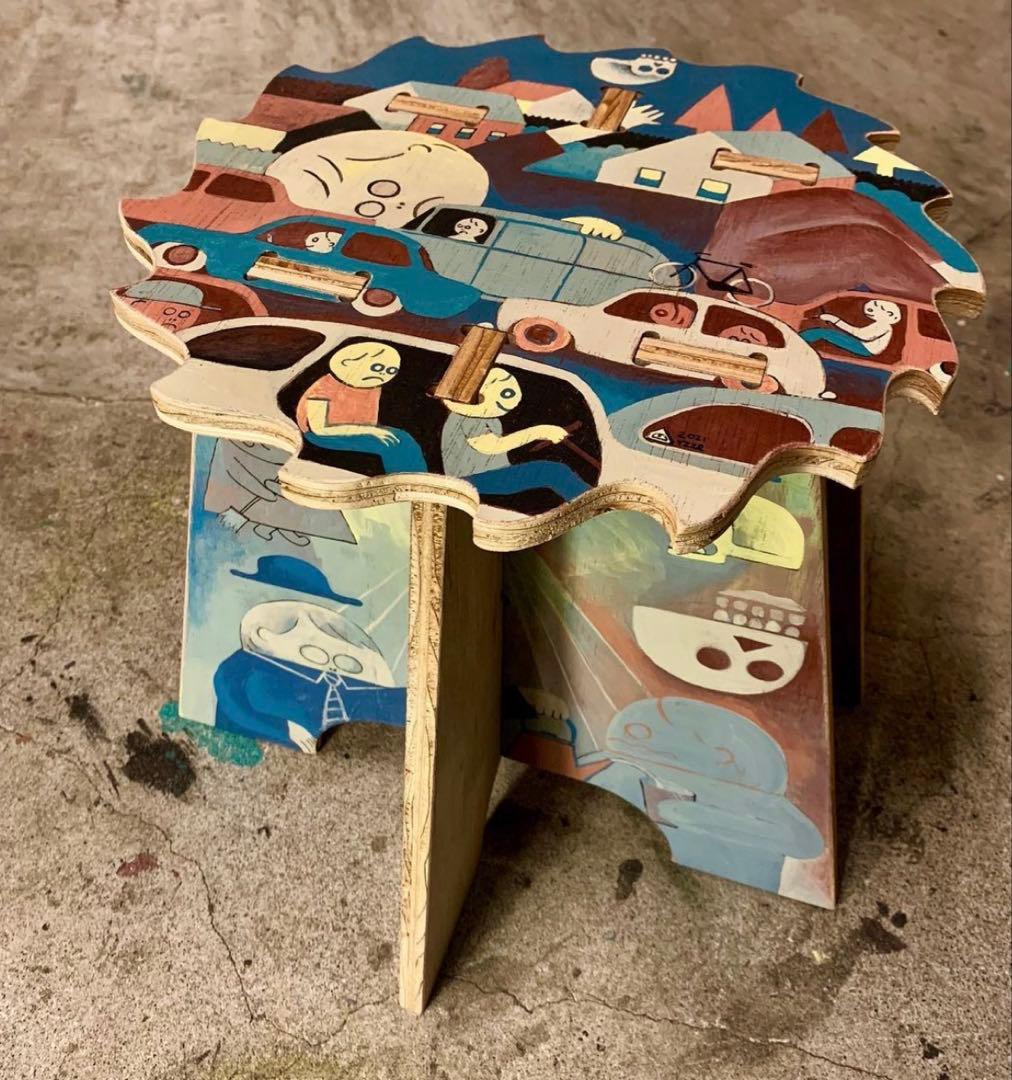 新品 GRIND LODGE KILL THE KETTLE ハンドペイント