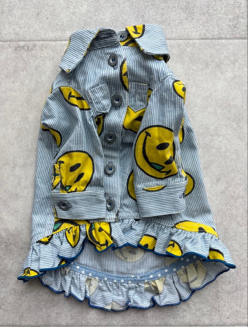 【Rei。さん専用】アトリエgg スマイルヒッコリーOP ネイビー　19ハーフ