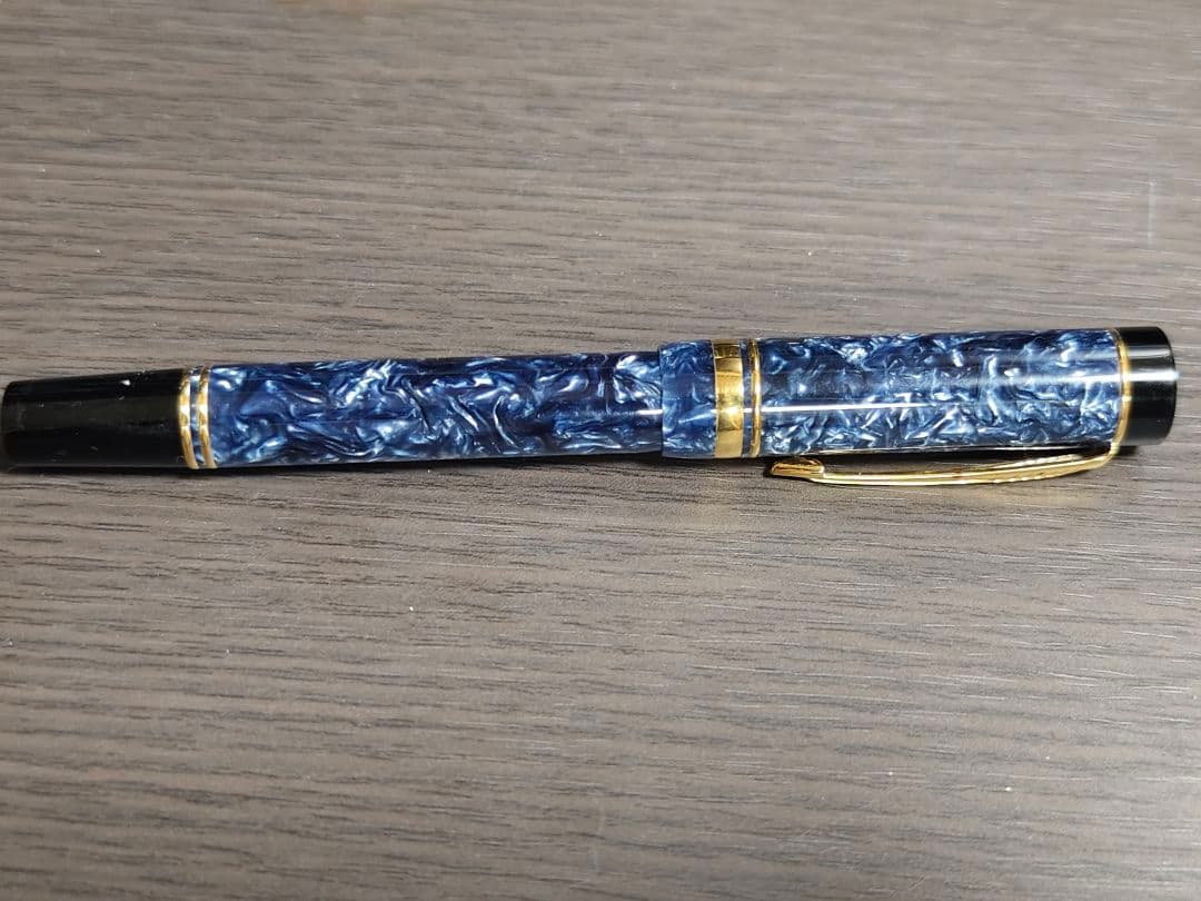 Parker Duofold 750 18Kインク付き万年筆
