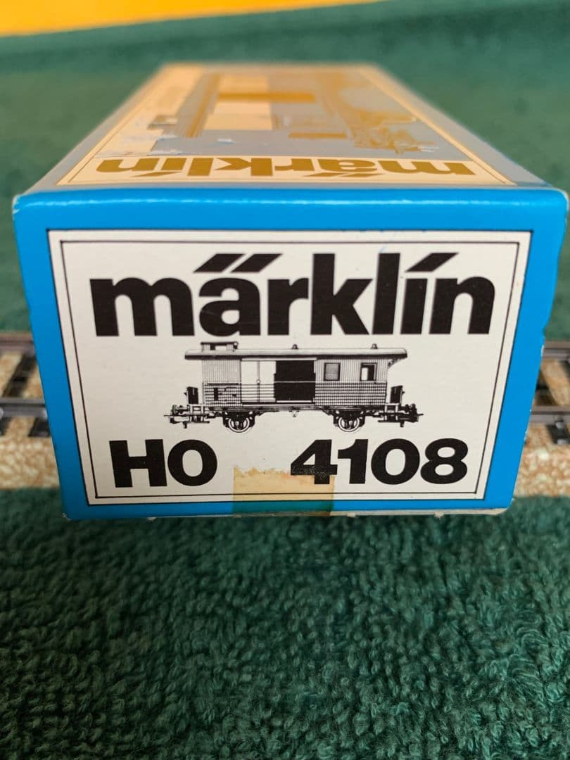 入手不可能メルクリンHOドイツ国鉄郵便車輛 No4108 廃番品