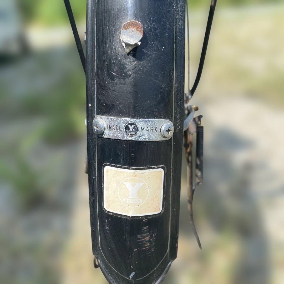 激レア　昭和レトロ　山口ベニー号　自転車　バネブレーキ　ヴィンテージアンティーク