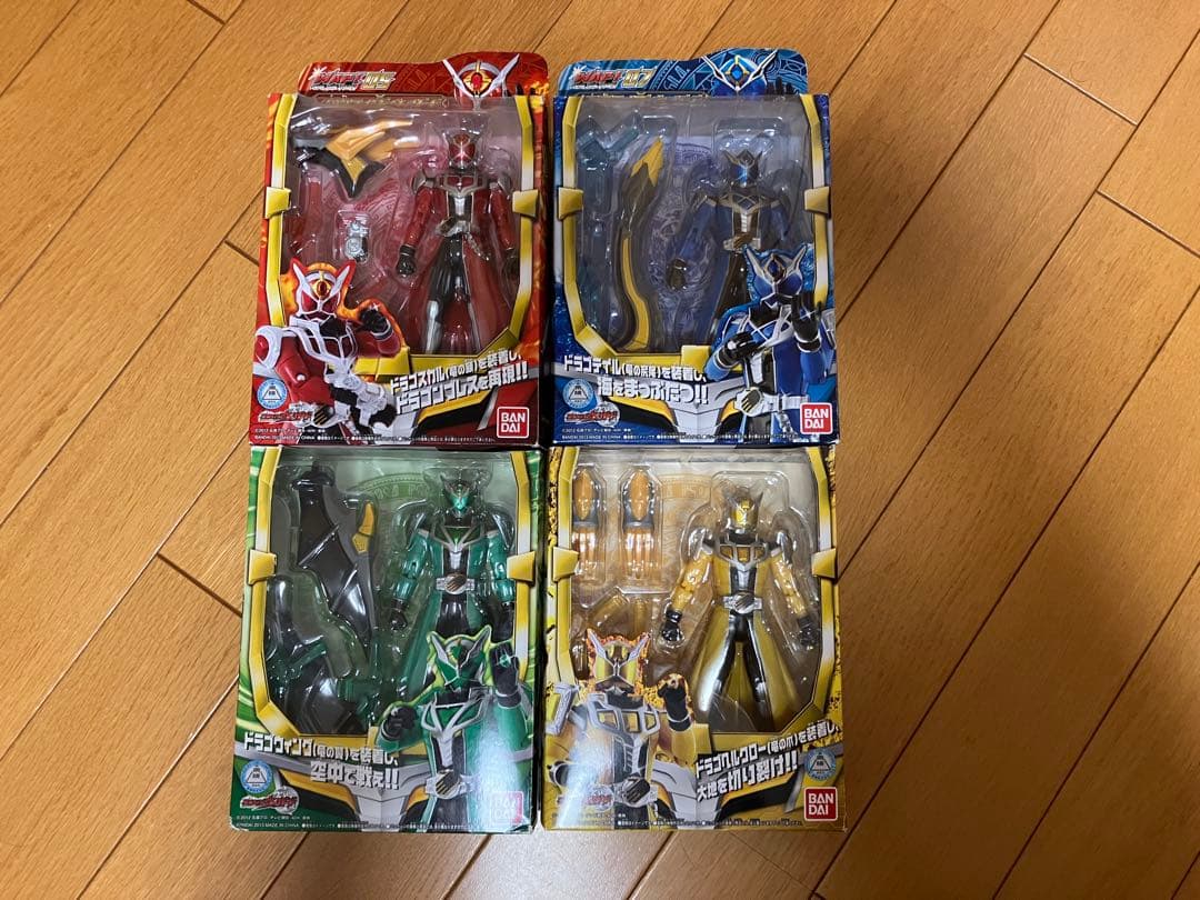 【WAP!】仮面ライダーウィザード フィギュア 4体セット