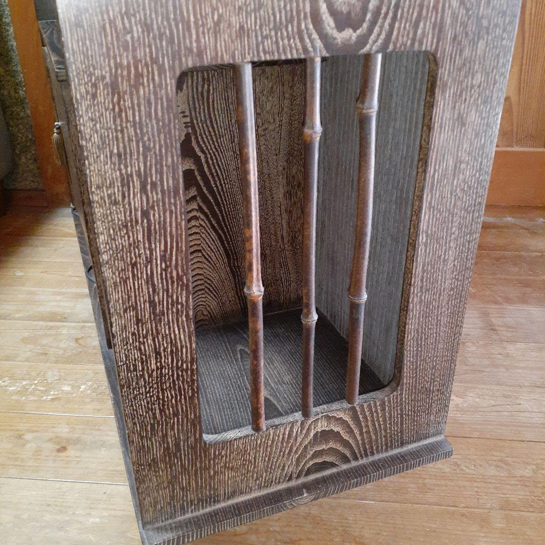 【昭和レトロ】茶棚 茶箪笥 飾り棚 アンティーク 古民家 長期保管品