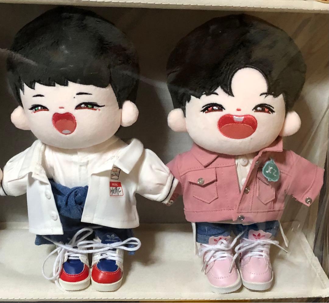 王一博 肖戦 20cm ぬいぐるみペア＋お洋服 美品