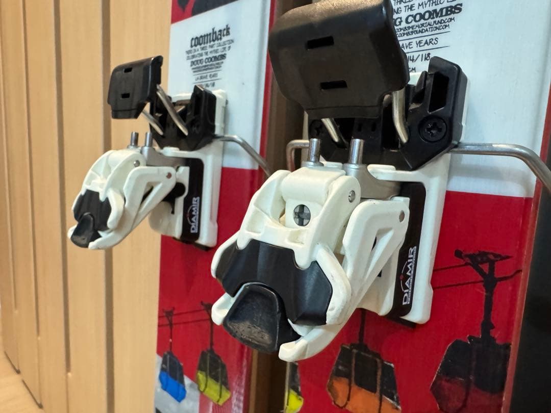 K2 COOMBACK スキー板 バックカントリー ディアミール　ビンディング付