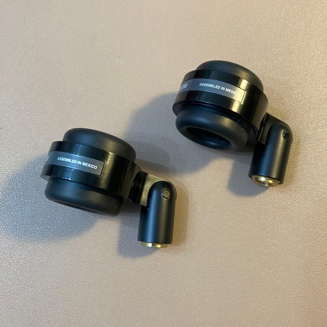 SHURE A53M 2個セット＋K&Mステレオバー