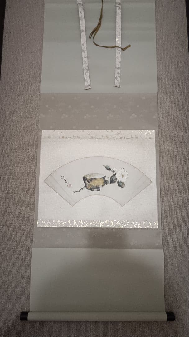 酒井抱一 掛け軸 四季扇面図 4幅セット 春夏秋冬 フィラデルフィア美術館発行