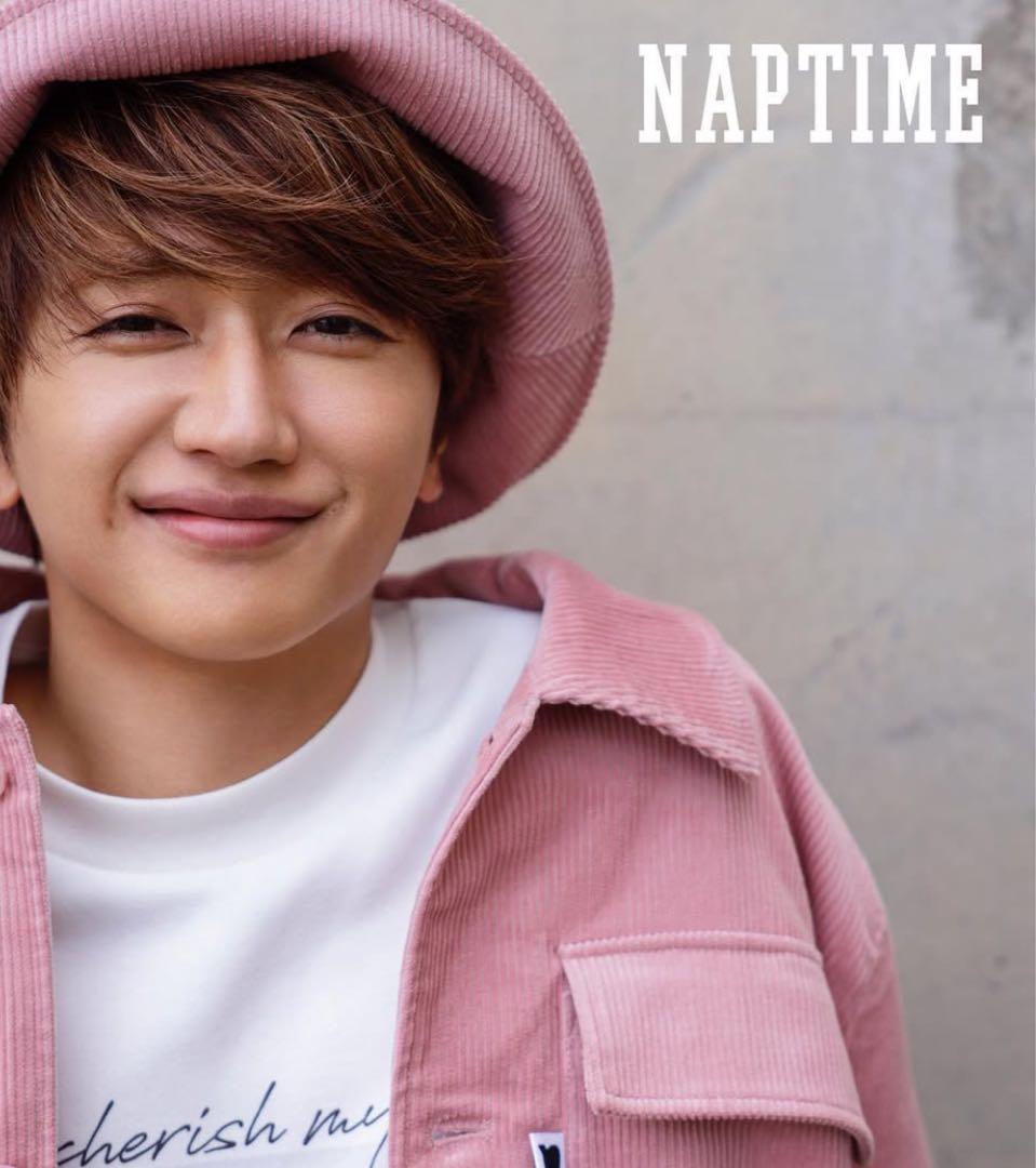 ナップタイム　naptime. Nissy 西島隆弘　　セットアップ　ピンク