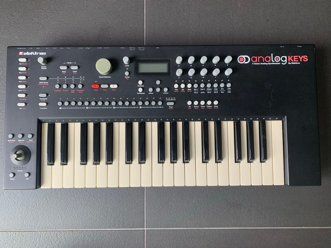 Elektron Analog Keys 37鍵 シンセサイザー