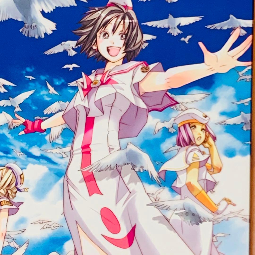 ARIA 複製原画 B4サイズ 額付き 天野こずえ 水の三大妖精 シングル時代