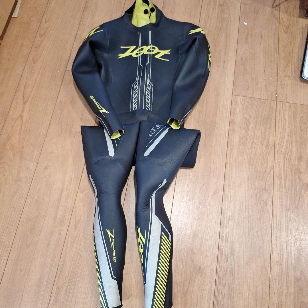 Zoot Z Force 10 トライアスロン　ウェットスーツ 黒/黄　Sサイズ