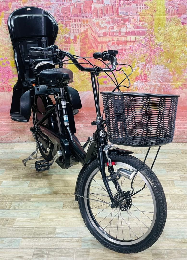 ZK3365 電動自転車 ブリヂストン 子供乗せ 20インチ 送料無料