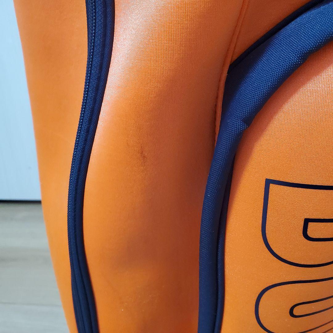 JACK BUNNY PEARLYGATES キャディバッグ オレンジ 美品