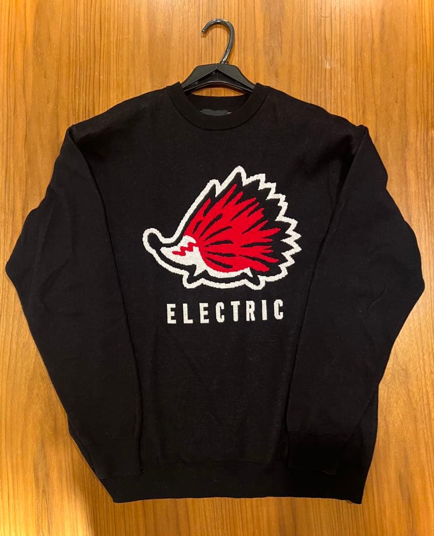 希少☆ELECTRIC GOLF x CLUBHAUS コラボ ニット長袖