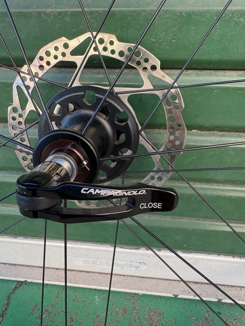 カンパニョーロ　ホイール　ゾンダ ディスクローター付き仕様　クイックレリース