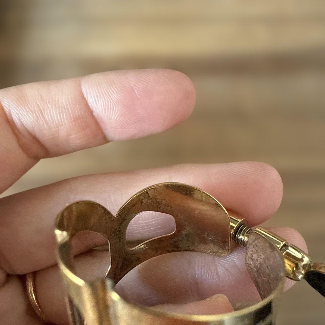 BG　トラディションモデル　L40 テナーサックス用リガチャー&キャップ