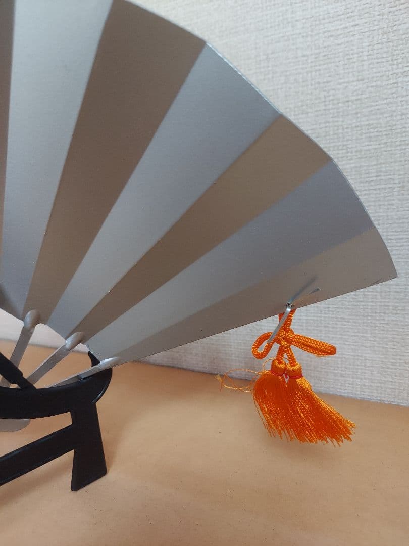 飾扇 金属工芸 扇面 鳳凰 ヴィンテージ 伝統美術工芸品 銀色