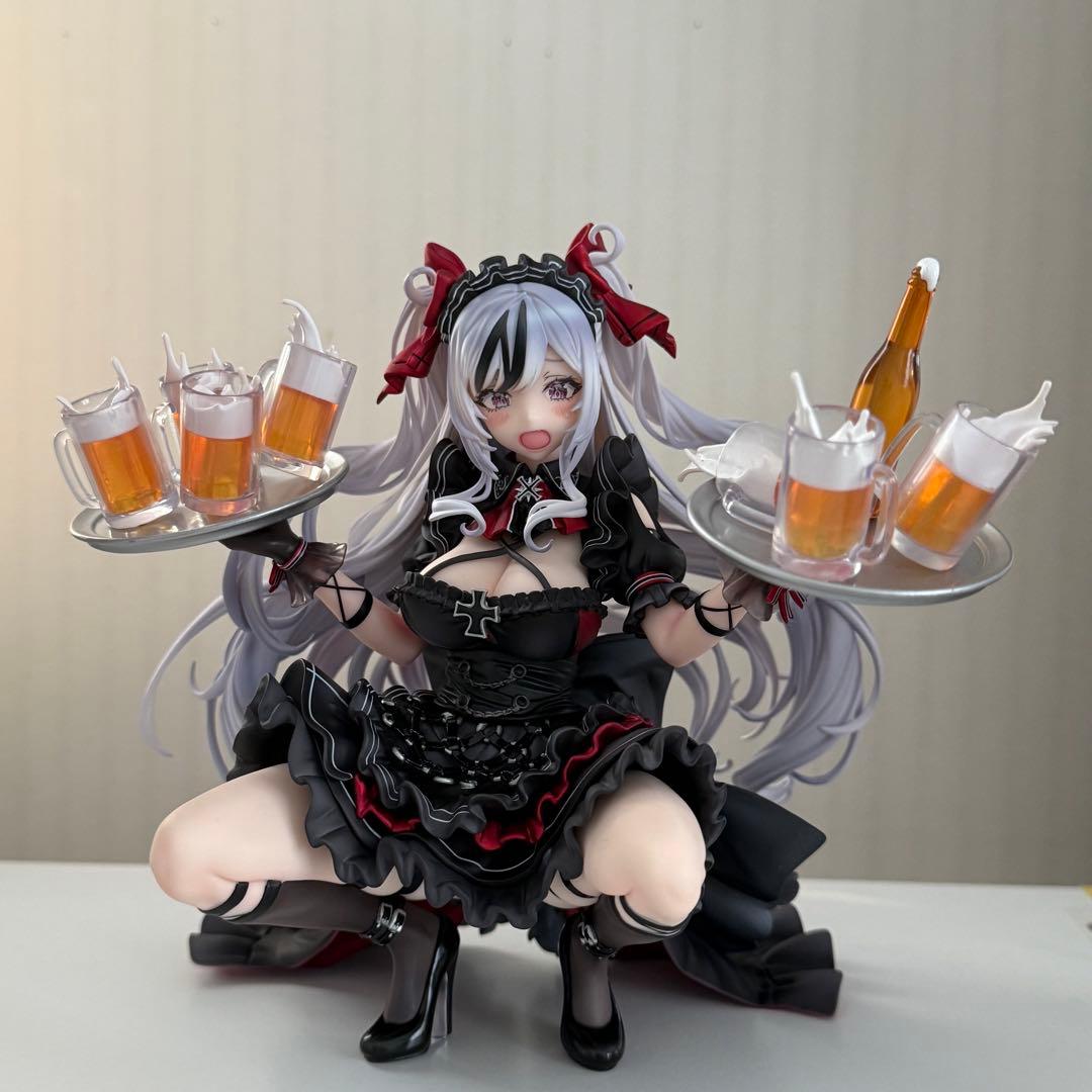 開封済み アズールレーン エルベ 見せ場訪れず？ 限定版 スケールフィギュア