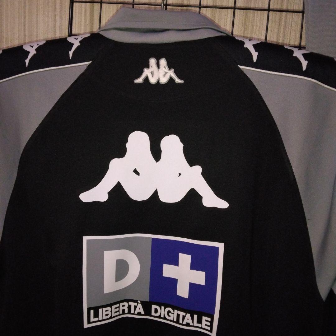98～99”Kappa Juventusビンテージ ジャージセット 黒/グレーL