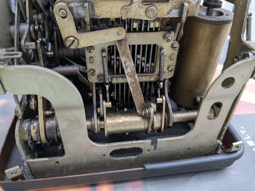 アメリカ　NY アンティーク　計算機　ALLEN WALES