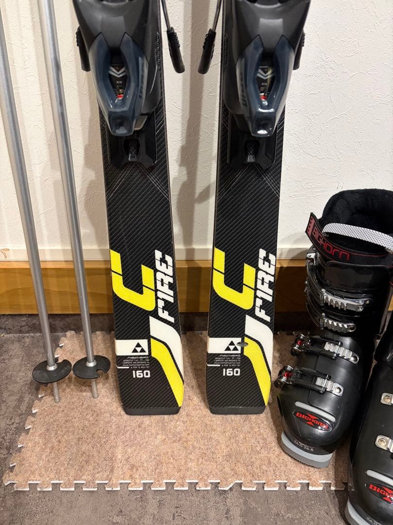 ★美品 4点セット メンテナンス.HOTWAX済★ salomon atomic