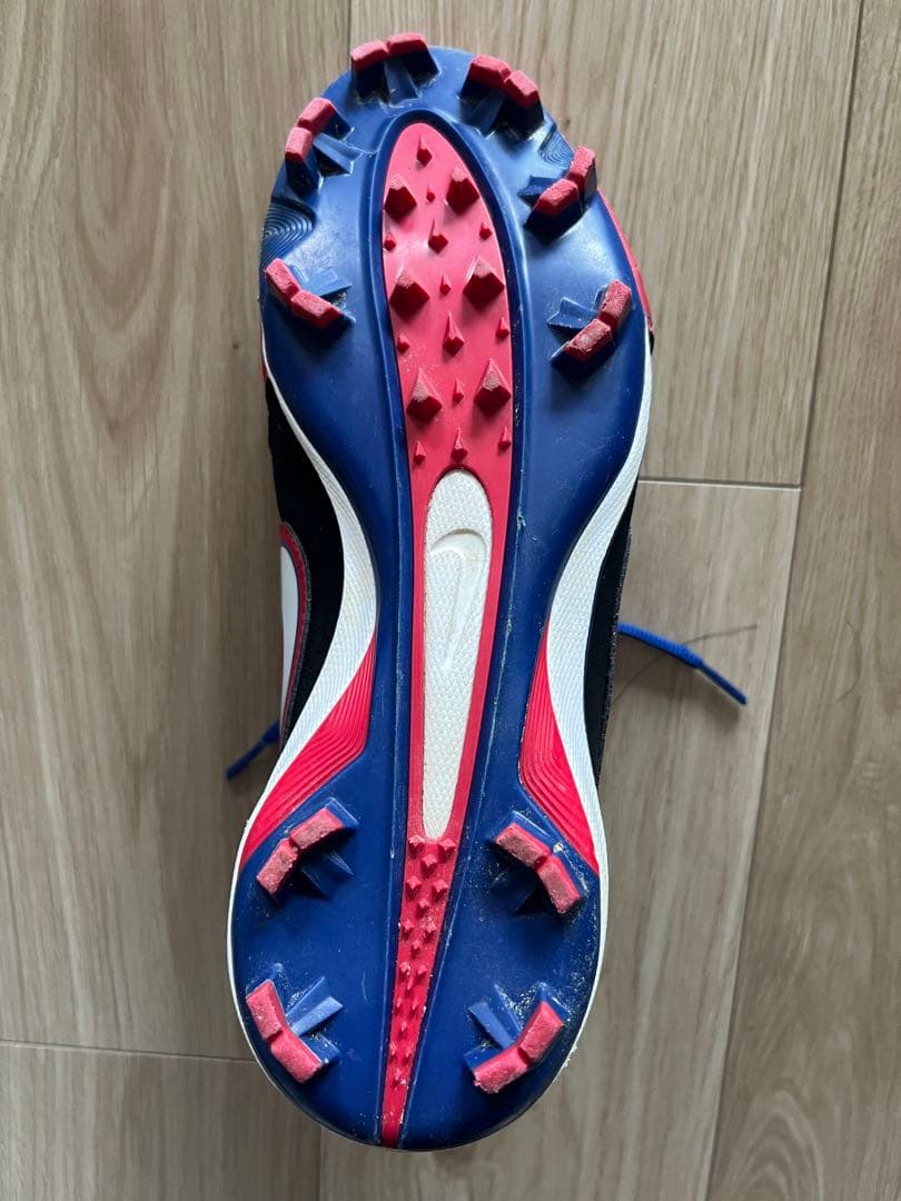 Nike スパイク　ブラック/レッド　26.0cm