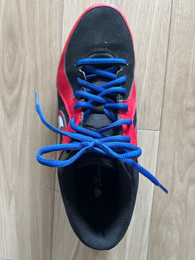 Nike スパイク　ブラック/レッド　26.0cm