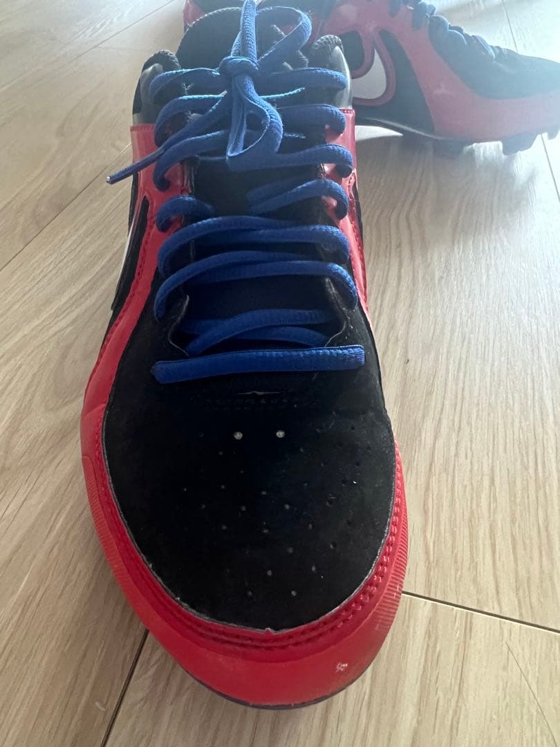 Nike スパイク　ブラック/レッド　26.0cm