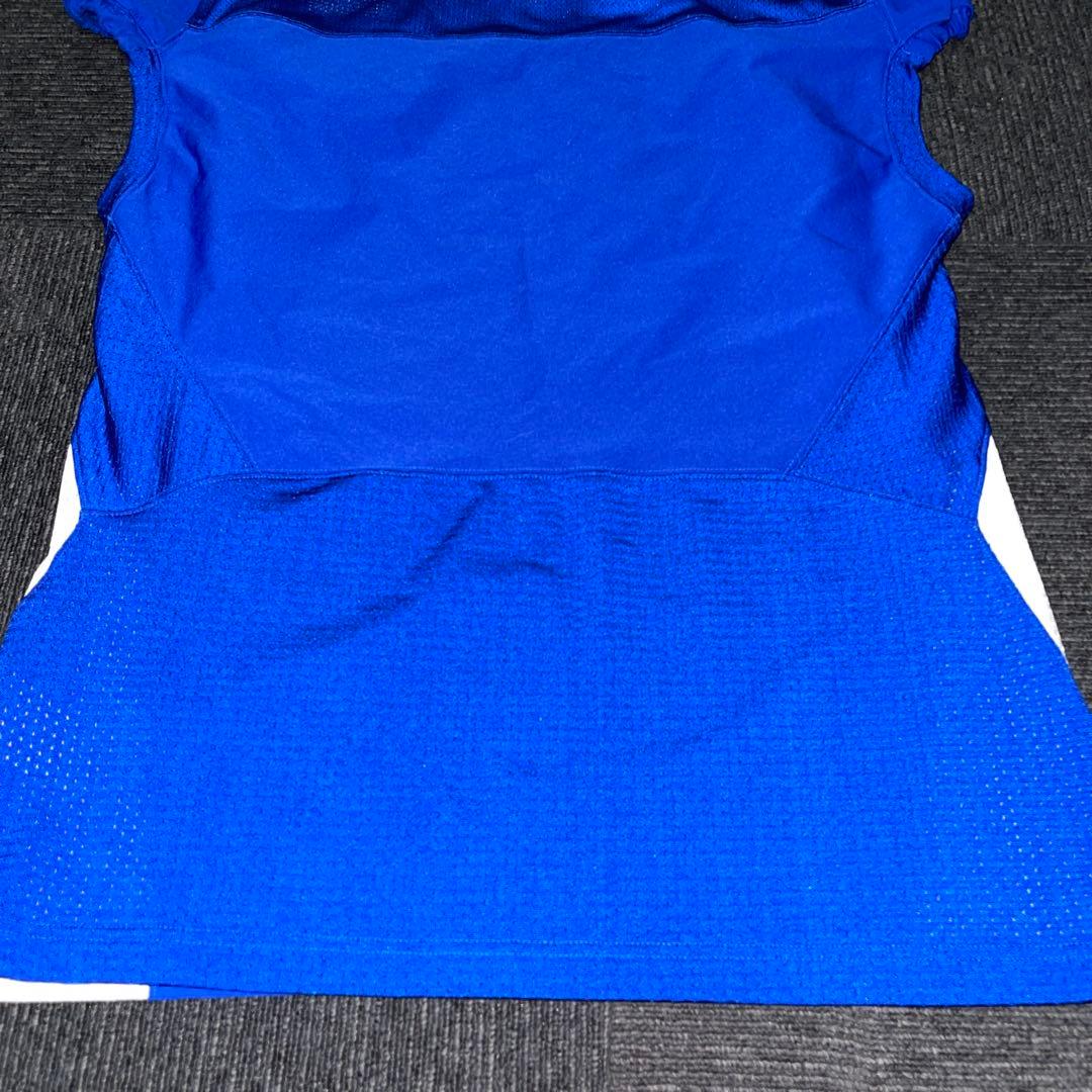 アディダス　メンズ　アメフト　ジャージー　ウェア　XLサイズ　ブルー