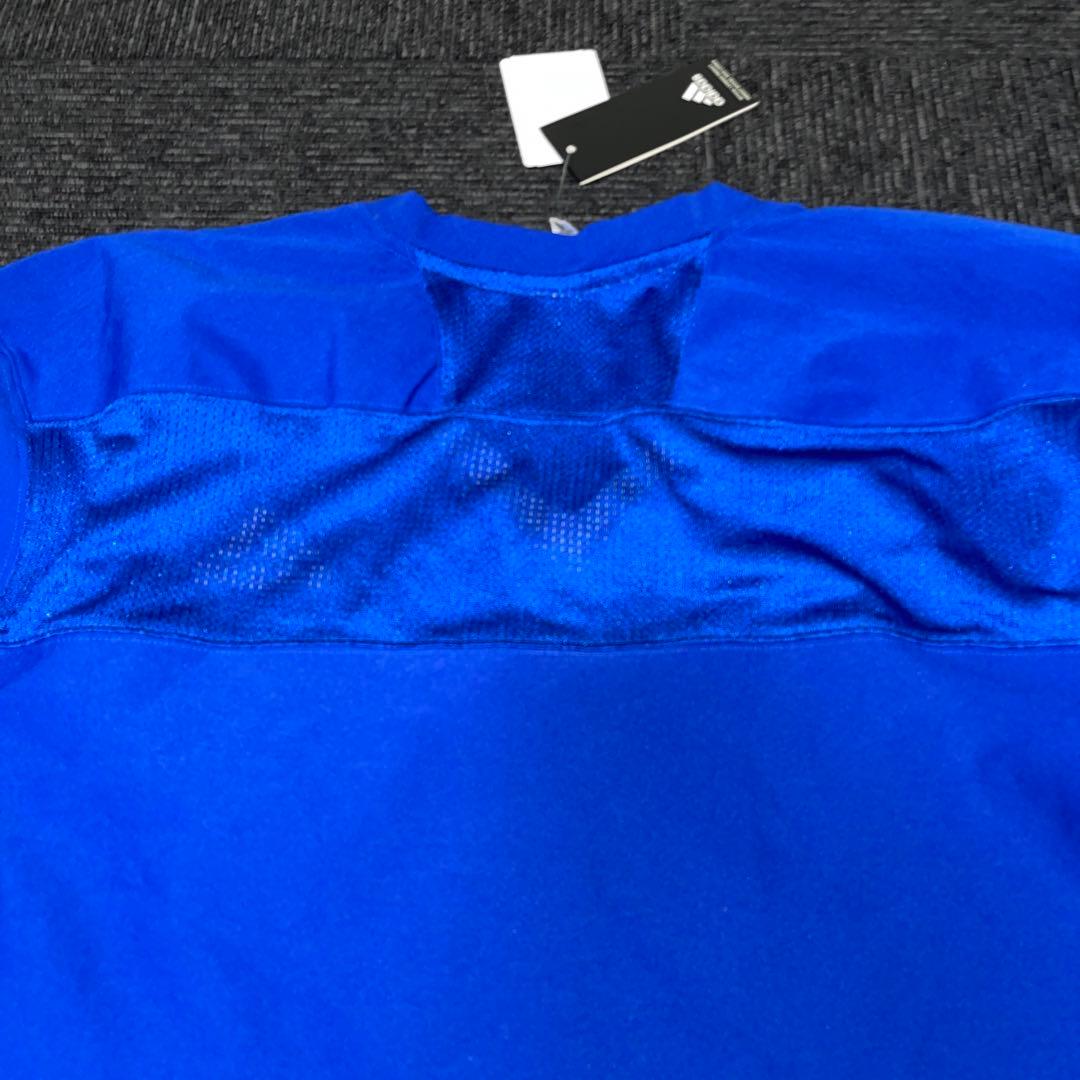 アディダス　メンズ　アメフト　ジャージー　ウェア　XLサイズ　ブルー