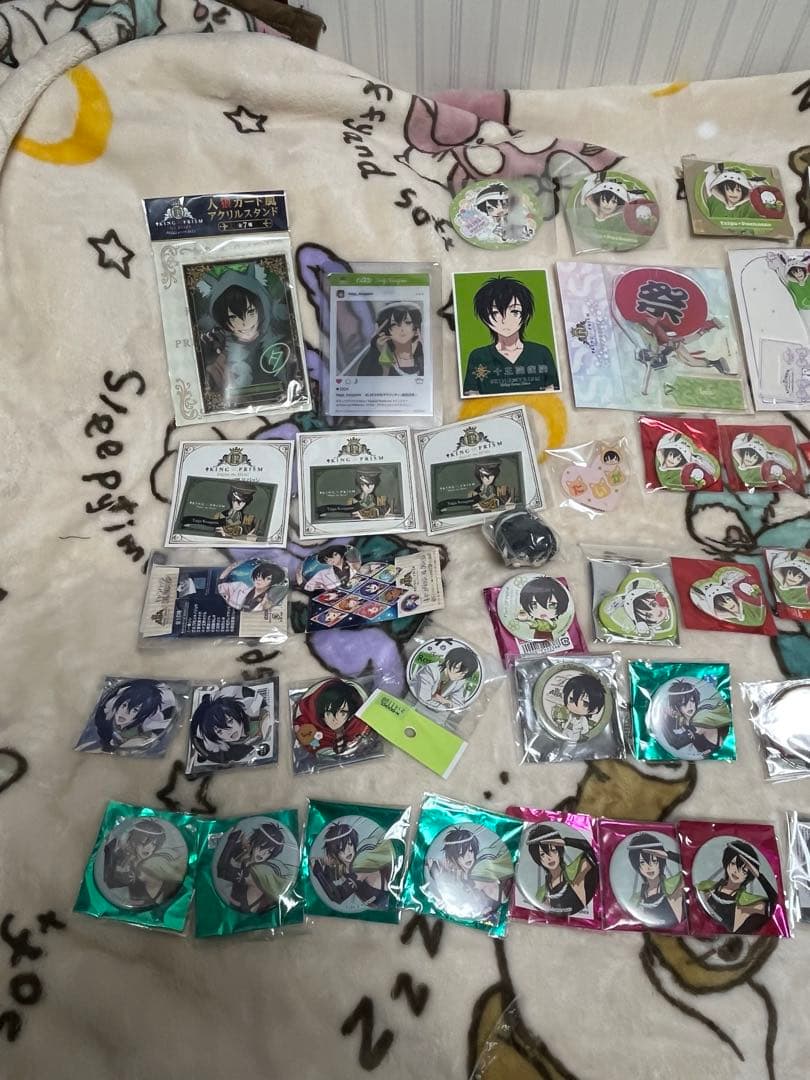 60点以上　キングオブプリズム　香賀美　タイガ　キンプリ　缶バッジ　アクスタ