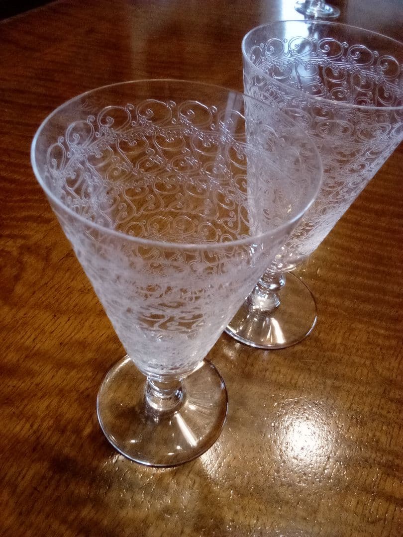 フランス オ—ルドバカラ シャンパングラス 「ロ—ハン」