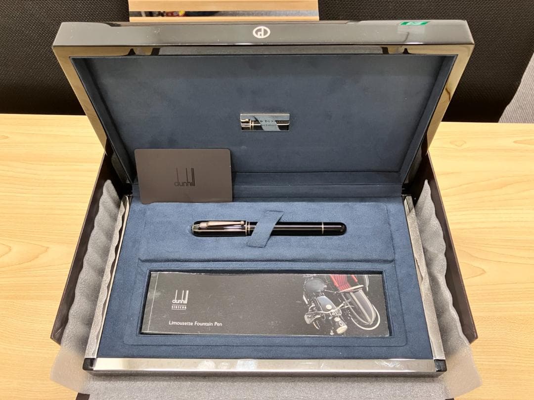 R*様 未使用!ダンヒル万年筆SV925Limited Edition やや変色