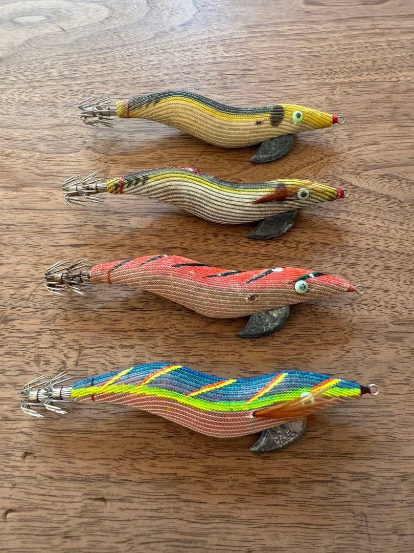 [使用品] 餌木猿 3.5号 4個セット