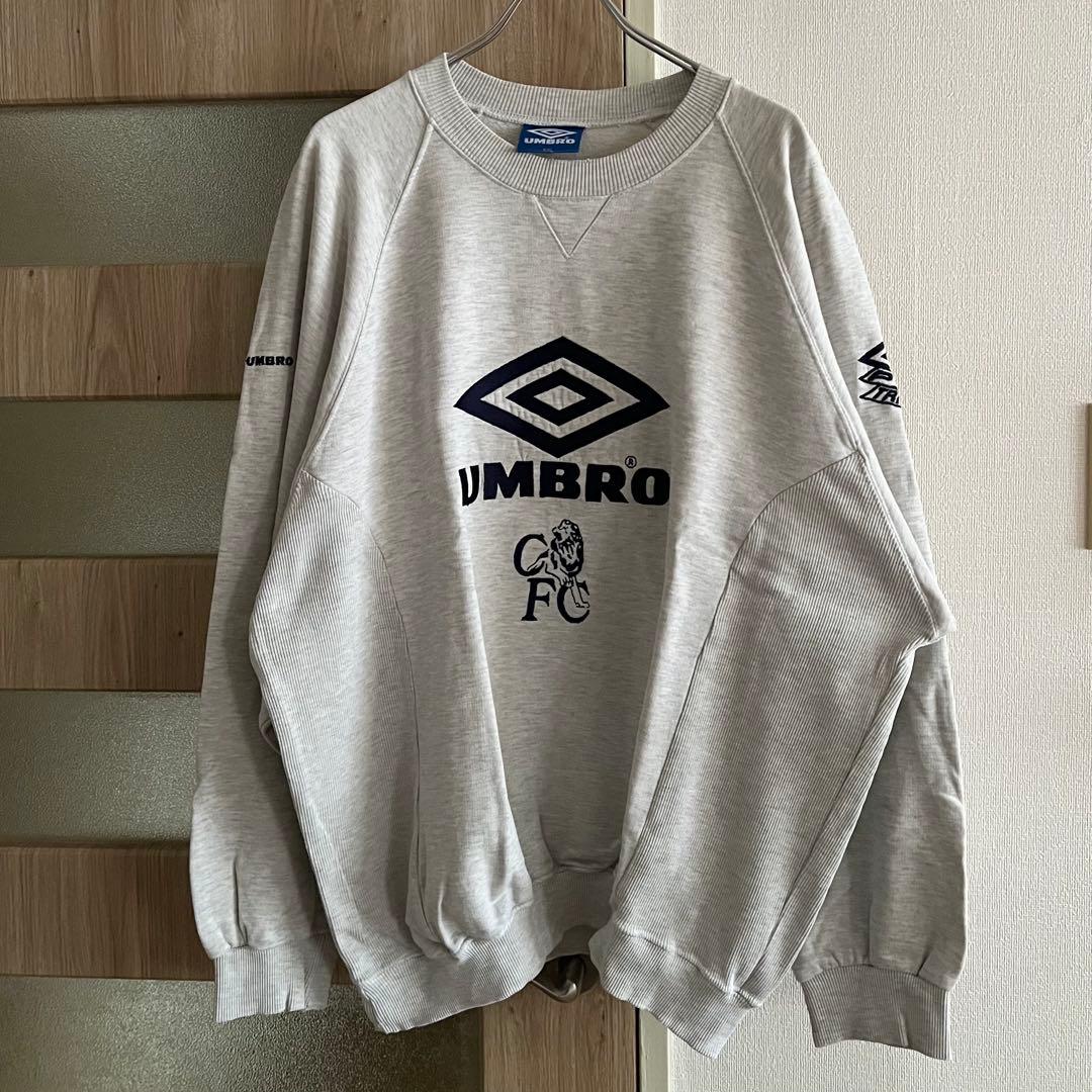 超激レア　UMBRO Chelsea FC スウェット グレー