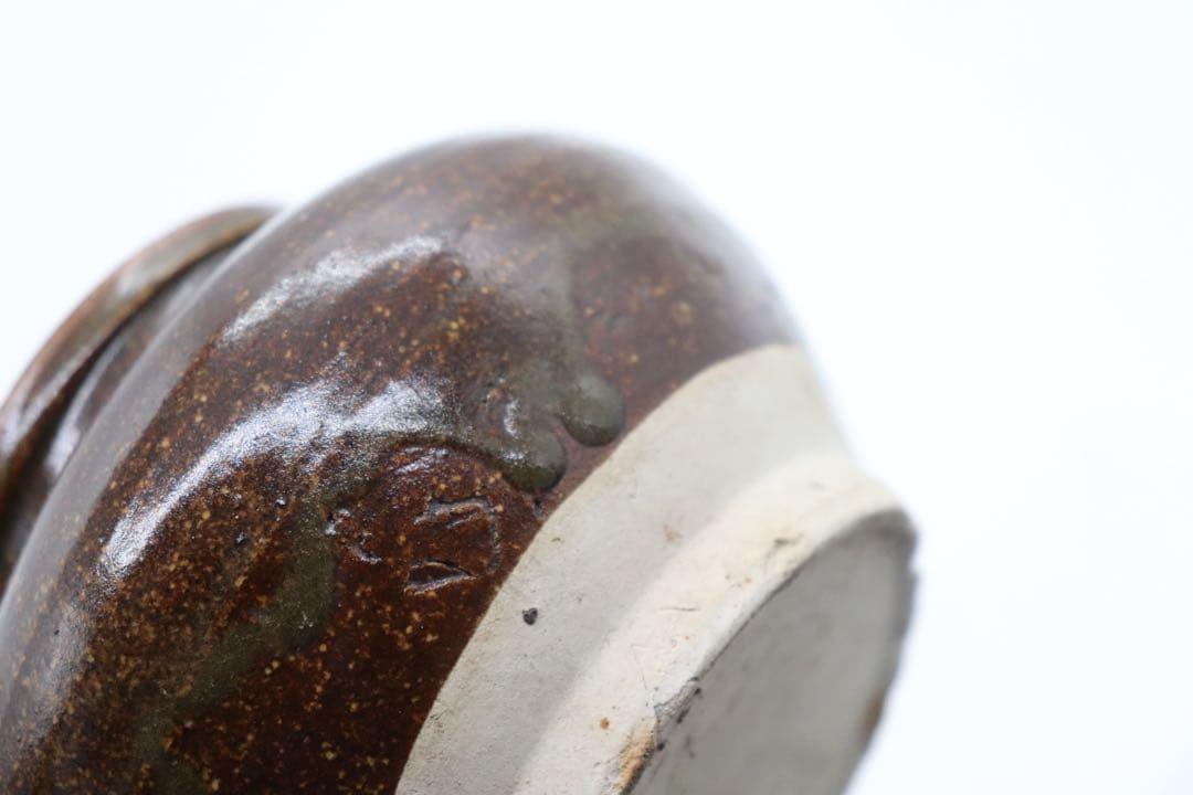 中国　明時代　醬釉壺　アンティーク　送料込み250828