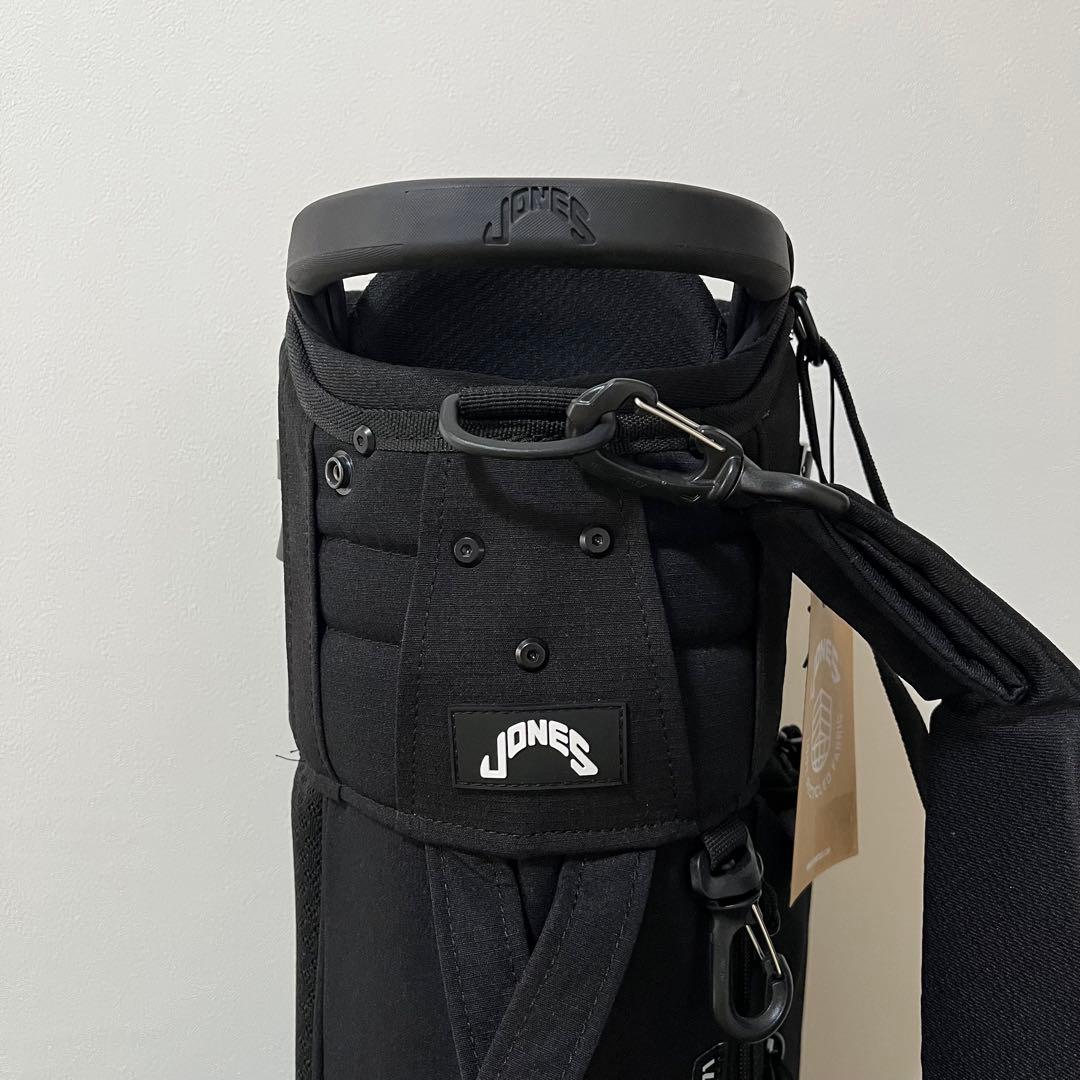 【Makoto】 JONES ジョーンズ スタンドキャディバッグ ブラック
