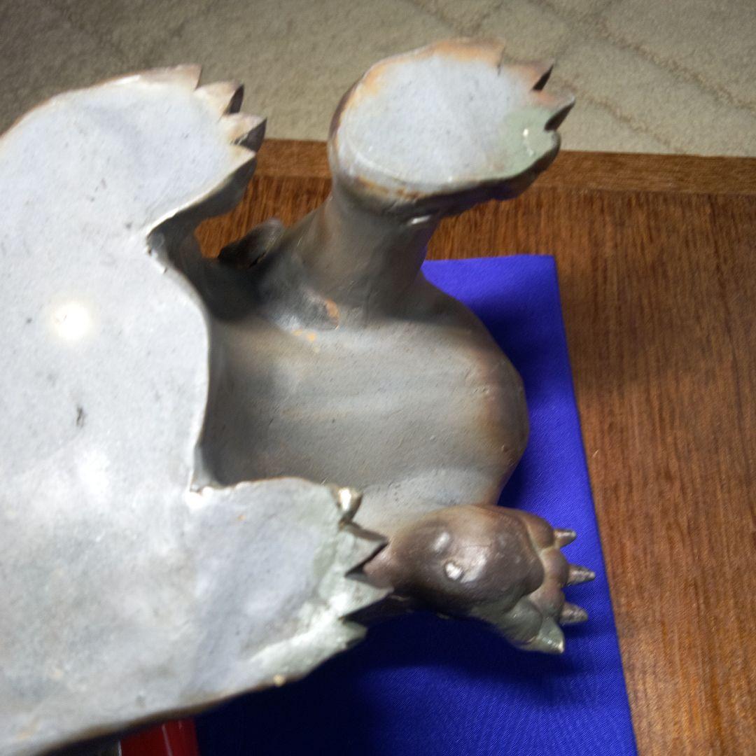 備前天杯唐獅子香呂木村友敬作