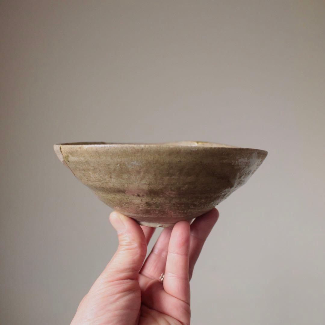 古瀬戸 茶碗 室町時代 茶道具 古美術 茶道具 古道具 アンティーク