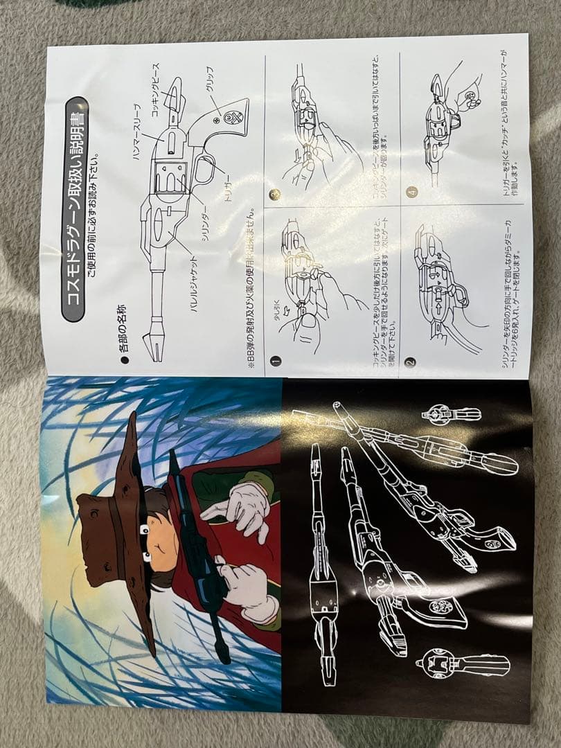 宇宙竜騎兵用拳銃 コスモドラグーン No.2 星野鉄朗モデル マルシン製