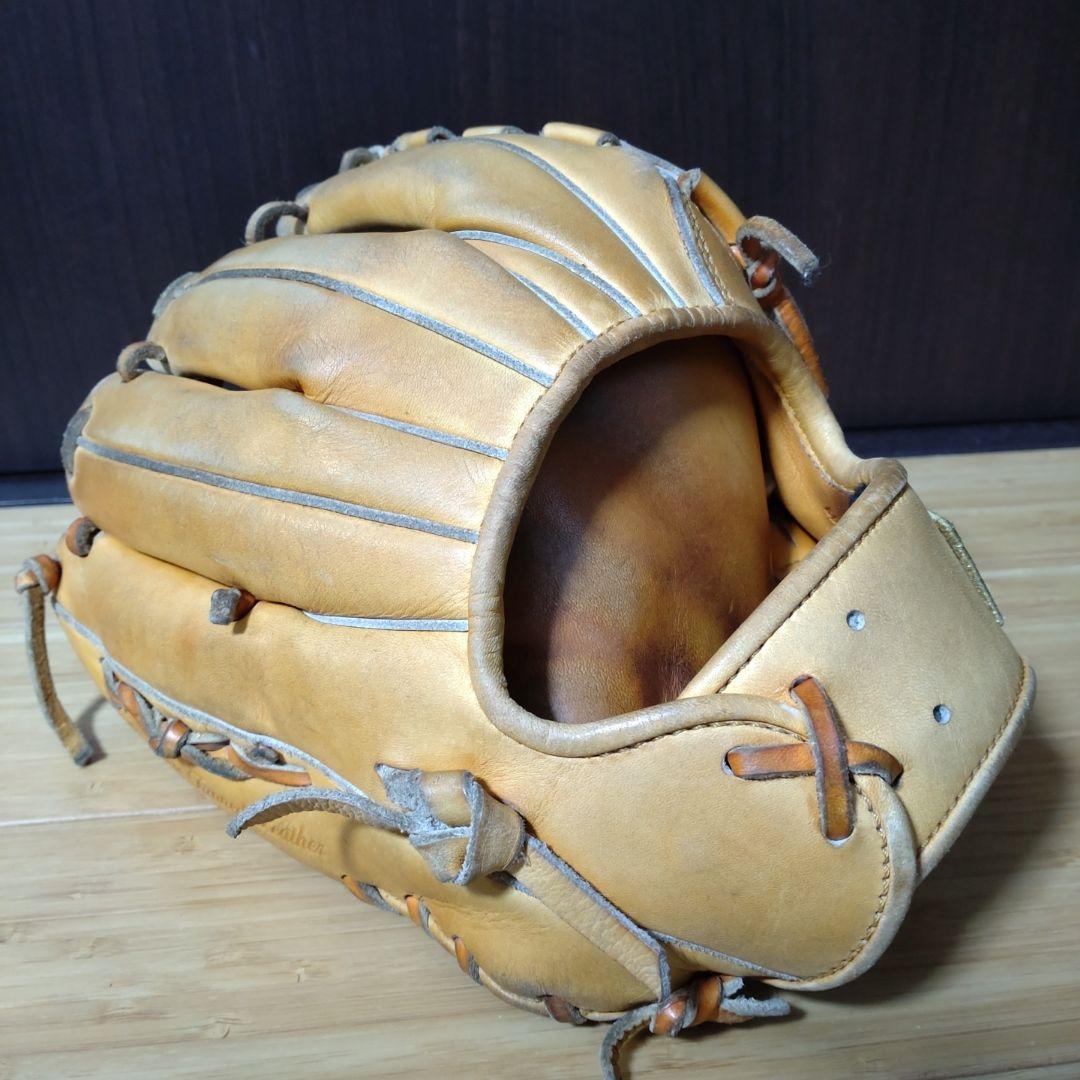 ZETT PROSTATUS 軟式グローブ オレンジ系 源田モデル