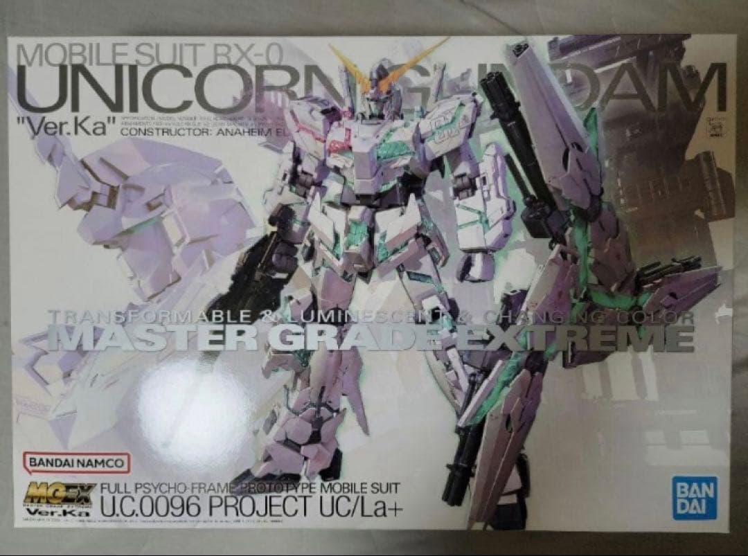 新品 MGEX UC ユニコーン ガンダム Ver.Ka