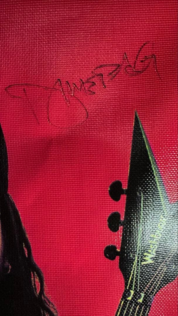 【超希少】非売品直筆サイン入りダイムバックダレル 大型ビニールポスター